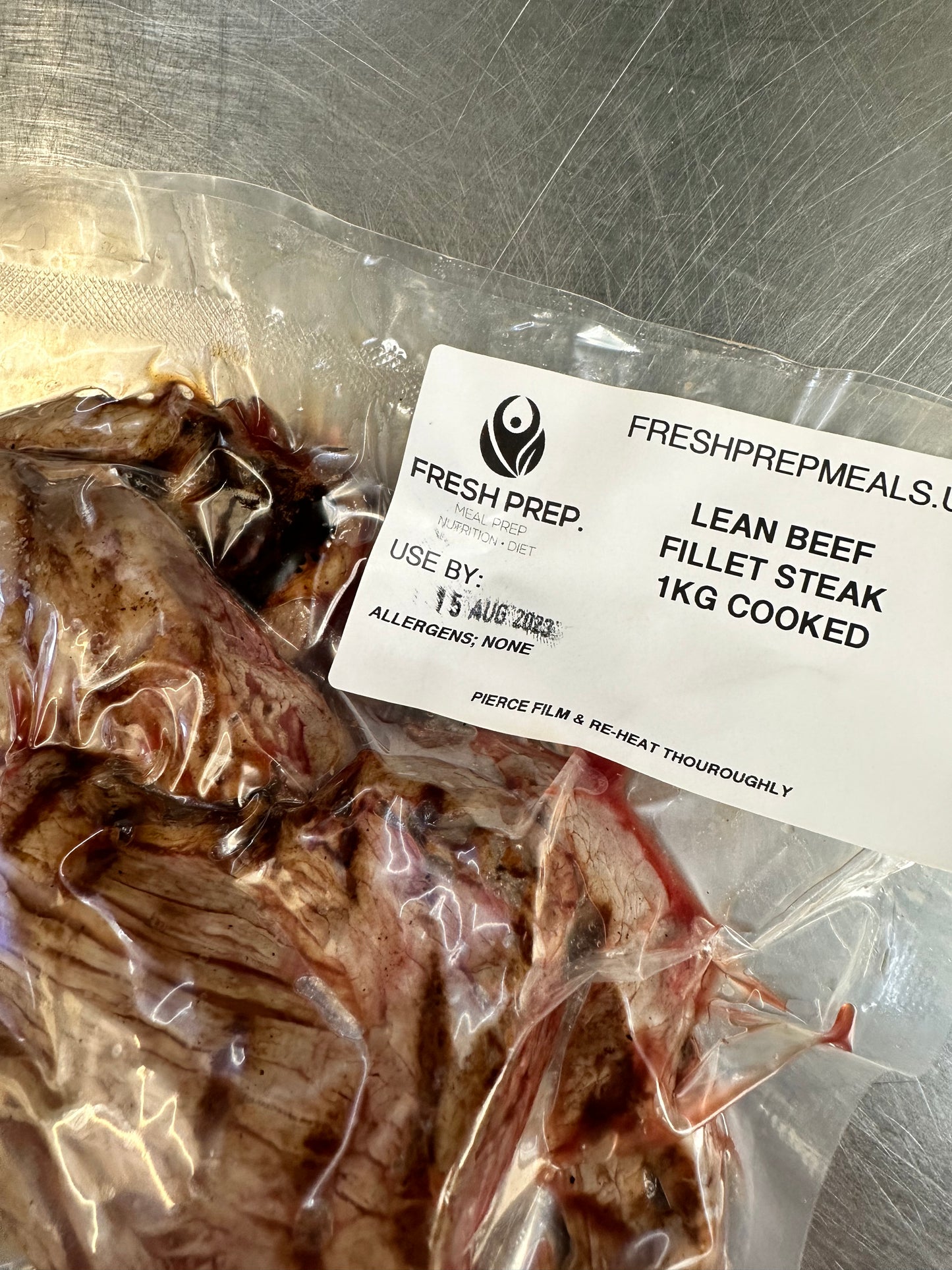 BEEF FILLET STEAK - Cooked