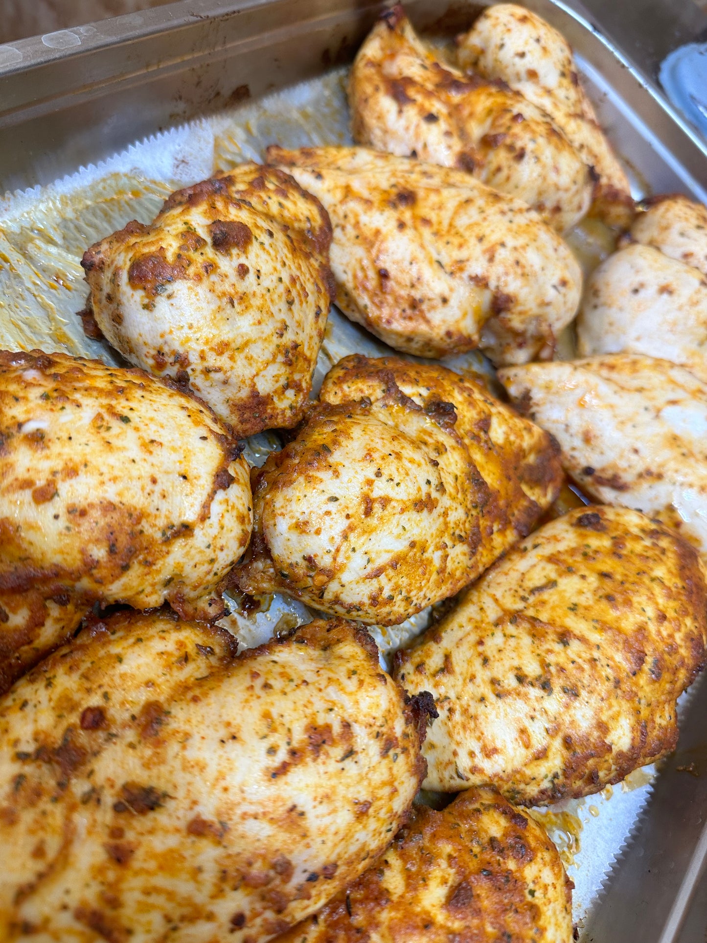 1kg of cooked Chicken Breast