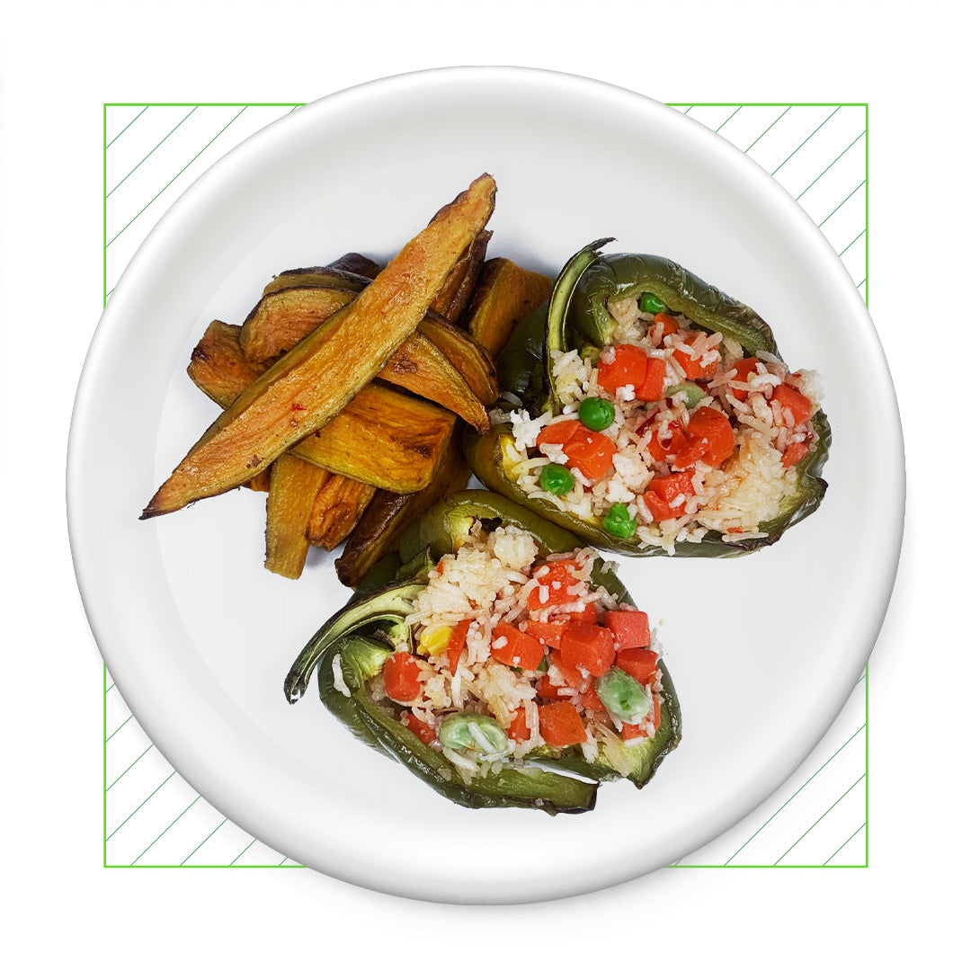 STUFFED PEPPERS (VEGAN)