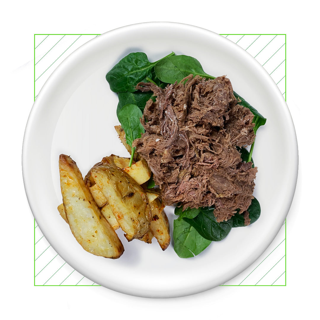 BBQ PULLED BEEF STEAK