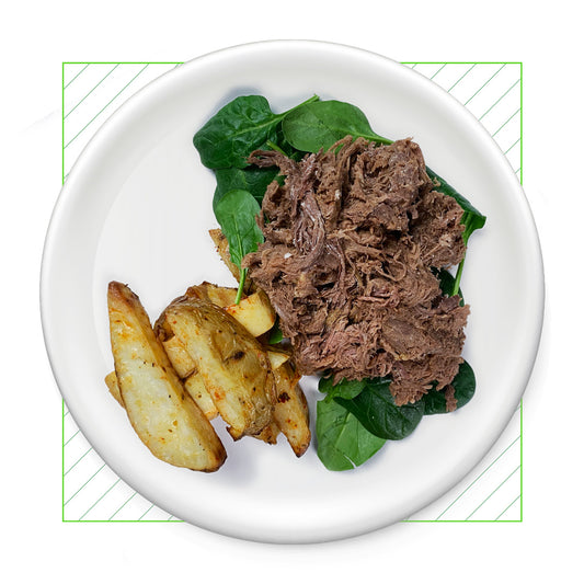 BBQ PULLED BEEF STEAK